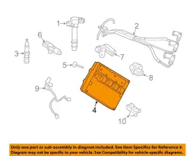 68243326AB CHRYSLER OEM Electrical Ignition Control Module