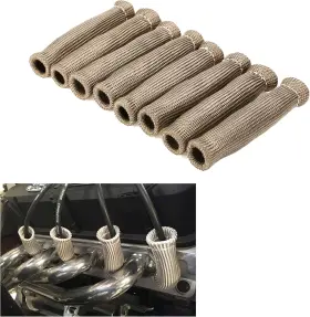 TI-1 DEGEOBERLIN Titanium Spark Plug Wire Boots Thermal