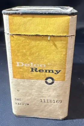 1116169 DELCO REMY Vacuum Control Nos Tin Gm Classic