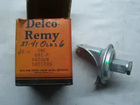 1865786 DELCO REMY Nos Vacuum Advance Oldsmobile
