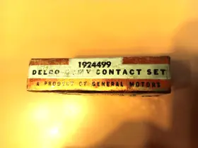 1924499 DELCO REMY Ignition Point Set Packard Gm