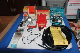 800058 DELCO REMY Chevyii Nos Cap Points Rotor Plugs Pcv Tune