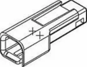 12047663 DELPHI CONNECTION SYSTEMS Connectors Male