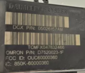 05026157AM DODGE Immobilizer Transceiver Anti Theft Pats Jeep #2