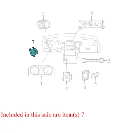 P05026364AK DODGE Ignition Switch 1500 Ram