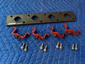 002598ECS01C-02 ECS TUNING Coil Adapter Plate Pack Hold Down