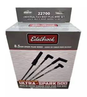 085347227006 EDELBROCK Spark Plug Wire Set Boots Fire #2