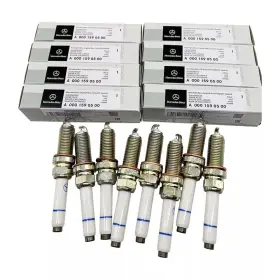 ZR6SII3320 MERCEDES Benz Double Iridium Spark Plugs #2