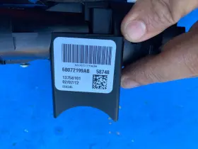 68072199AB FIAT Ignition Switch Lock Key 500 Mopar #2