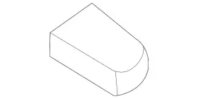 8S4Z-54412A02-A FORD Rear Corner Pillar Focus