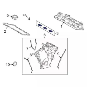 9L8Z-6C527-A FORD Valve Cover Seal