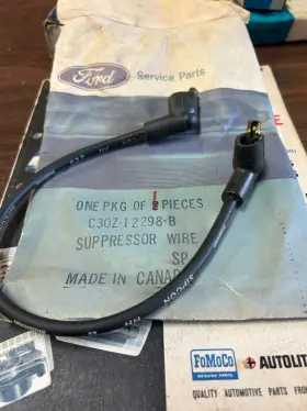 C3OZ-12298-B FORD Nos Ignition Coil Wire Bronco Falcon Comet