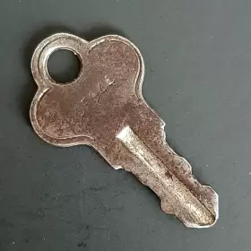 DF944 FORD Steel Script Ignition Key Car Roadster #3