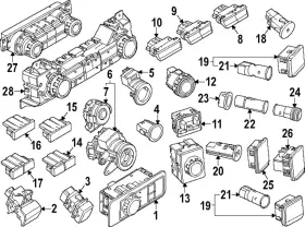 PC3Z-10B776-AA FORD Power Switch F-250