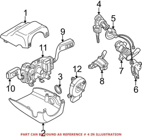 30803270-BB GENUINE VOLVO Ignition Lock Cylinder