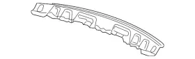20958310 GM Rear Window Drain Panel Impala
