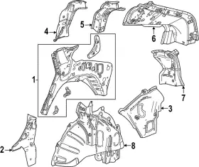 86803385 GM Rear Body Reinforced