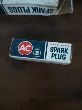 5612240 GM AC SPARK PLUGS Nos Ring Fire Chevelle Camaro #3