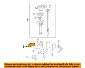 10457978 GM OEM Ignition Coil Bracket