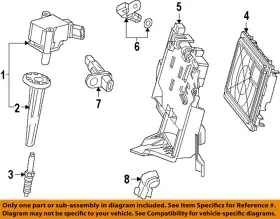 12710620 GM OEM Electrical Ignition Coil CT4
