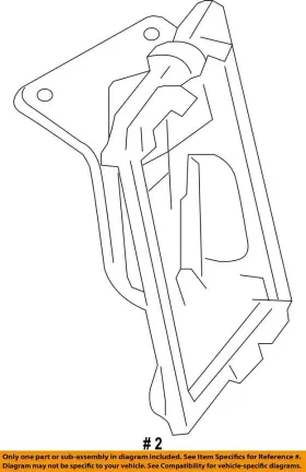 23213449 GM OEM Ecm Mounting Bracket Silverado Sierra Tahoe #3