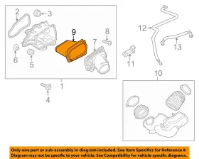 84032895 GM OEM Air Filter Corvette
