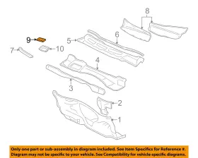84557894 GM OEM Cowl Air Filter Impala