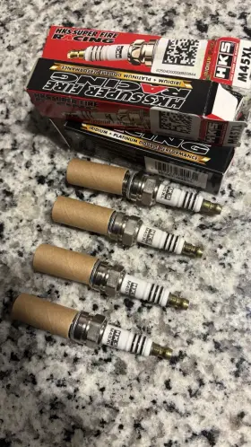 M45XL HKS Racing Spark Plugs Fire