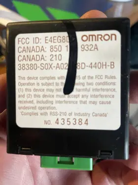 38280-S0X-A02 HONDA Keyless Control Module Unit Odyssey