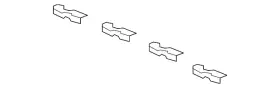 65753-THR-A00ZZ HONDA Rear Body Reinforcement Odyssey