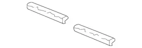 66118-TK4-A00ZZ HONDA Stiffener Rear Bumper Accord