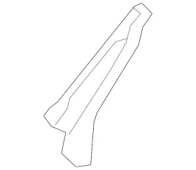 66721-SNF-A00 HONDA Gusset Rear Bulkhead