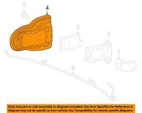 36939TG7A01 HONDA OEM Rear Bumper Electrical Cover Pilot