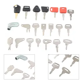550742383348 HUKYU Construction Ignition Key Set Cat Deere