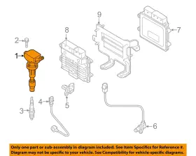 2730103HA0 HYUNDAI OEM Electrical Ignition Coil Elantra