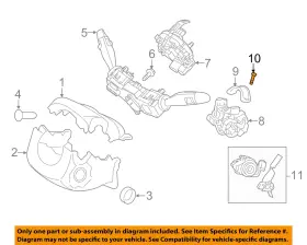 819193Q000 HYUNDAI OEM Shroud Switches Levers Lock Bolt