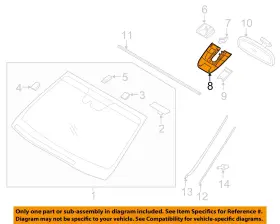 96030S2000 HYUNDAI OEM Windshield Glass Cover