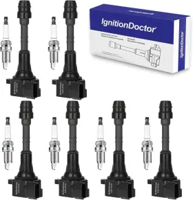 ICSP-UF349 IGNITIONDOCTOR Pack Ignition Coils Spark Plugs
