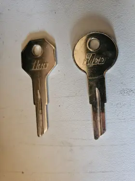 H1098NR ILCO American Ignition Trunk Key Blanks Amc Amx Nash