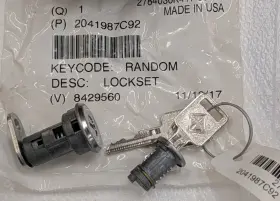 2041987C92 INTERNATIONAL Door Ignition Set