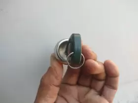 XJ6-XJ12-JLM2145 JAGUAR Ignition Lock Tumbler Cylinder Key #2