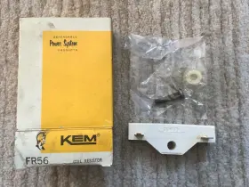 FR-56 KEM Ballast Resistor Nos Box Mopar