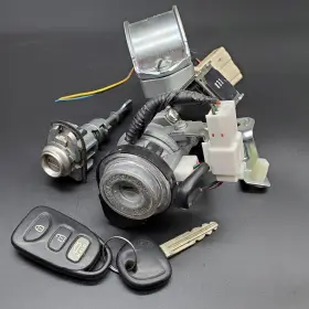 TD-ZDC2 KIA Ignition Switch Driver Door Lock Cylinder Key #3