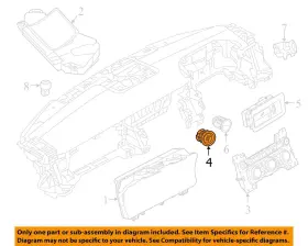LR056640 LAND ROVER Ignition Switch Sport Push #3