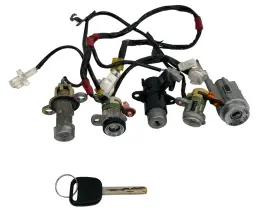 Lexus LS400 Ignition Lock Cylinder W Key And Door Trunk Oem