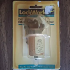 LC14140 LOCKWORKS Ignition Lock Cylinder Keys Instr Lincoln