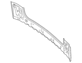 166-640-01-00 MERCEDES Rear Body Panel