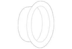Mercedes-benz 176-683-00-26-2a17 Genuine Mercedes-benz Trim Ring