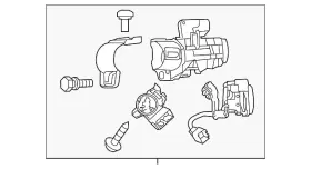 Mitsubishi 4408a176 Genuine Ignition Switch Mitsubishi 4408a176 Genuine Ignition Switch