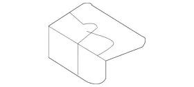 5257A347 MITSUBISHI Outer Reinforced Plate